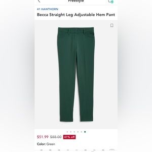 NWT Stitch Fix 41 Hawthorne Becca Pants